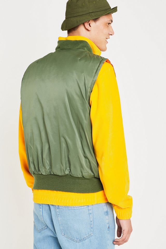 Urban Renewal Salvaged Deadstock Olive MA1 Gilet #4