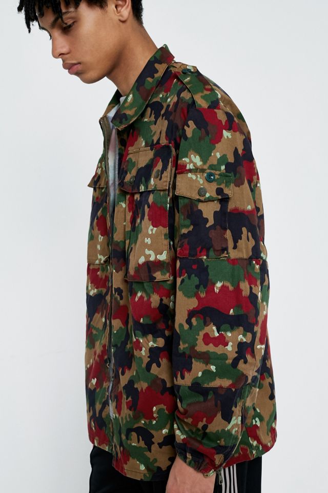 Urban Renewal Vintage Surplus Swiss Camo Jacket | Urban
