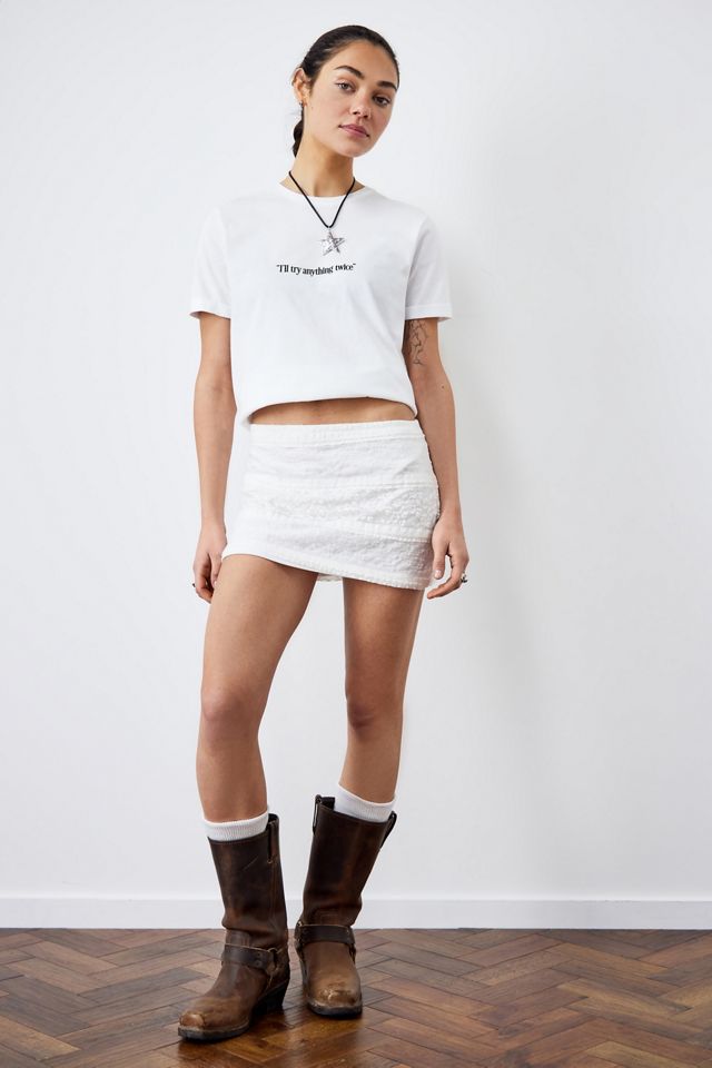 Urban Renewal Remade From Vintage Try Anything Twice T-Shirt  #1