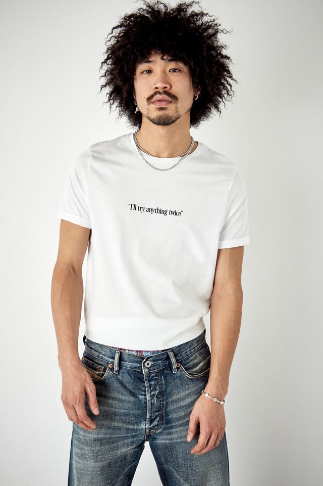 Urban Renewal Remade From Vintage Try Anything Twice T-Shirt  #4