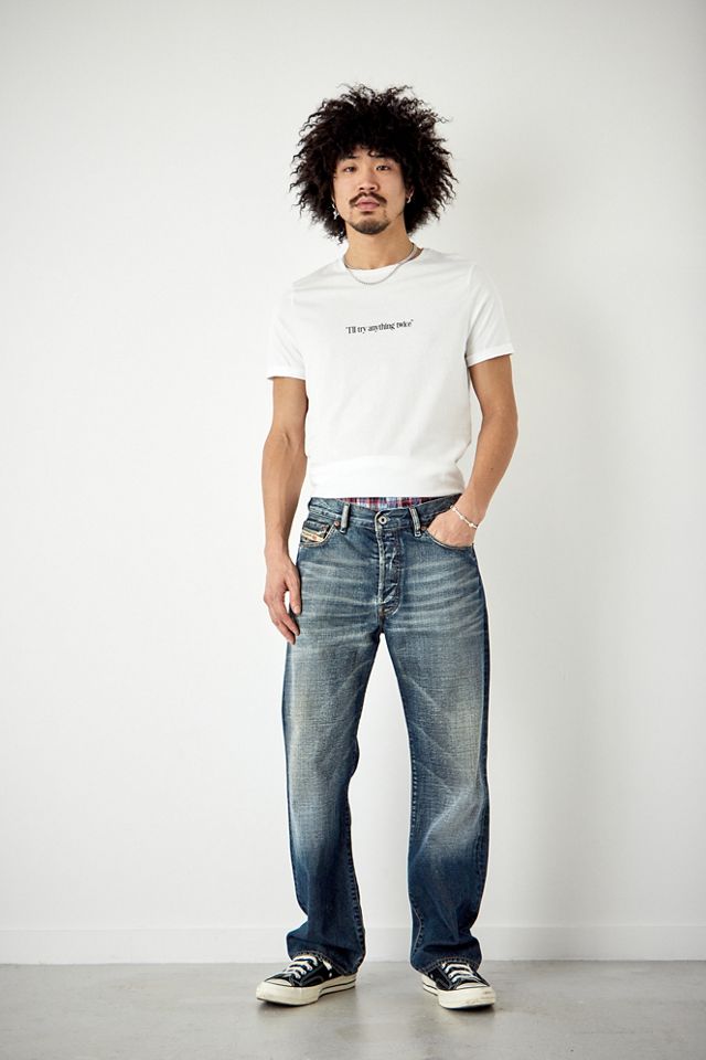 Urban Renewal Remade From Vintage Try Anything Twice T-Shirt  #5