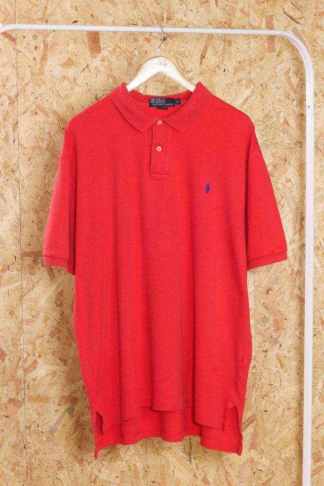 Urban Renewal Vintage - Ralph Lauren - Polo pour homme rouge #1