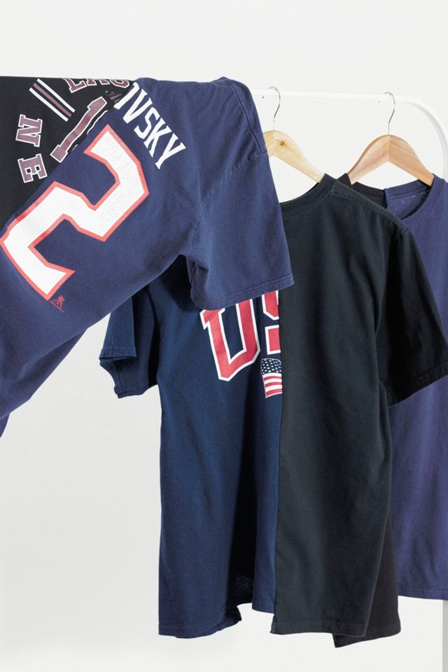 Urban Renewal Remade From Vintage - T-shirt noir sport pour homme  #4