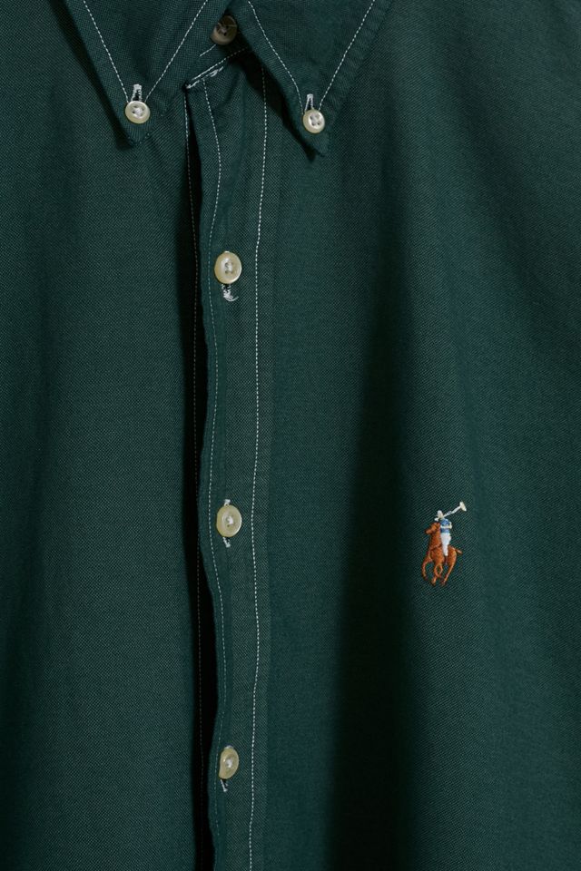 Urban Renewal - Chemise surteinte verte Ralph Lauren vintage #2