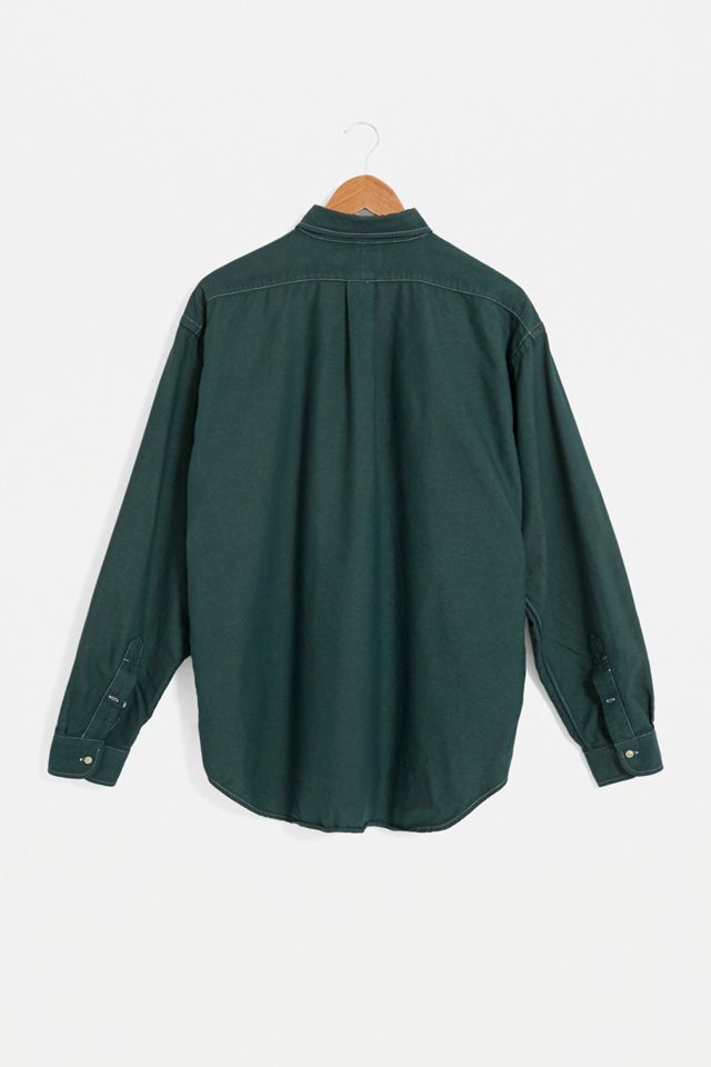 Urban Renewal - Chemise surteinte verte Ralph Lauren vintage #3