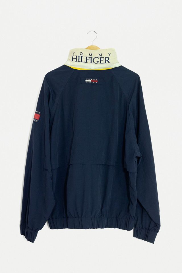 Urban Renewal One-Of-A-Kind - Veste coupe-vent bleu marine Tommy Hilfiger pour homme #2