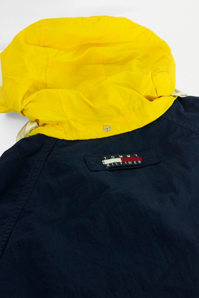 Urban Renewal One-Of-A-Kind - Veste coupe-vent bleu marine Tommy Hilfiger pour homme #3