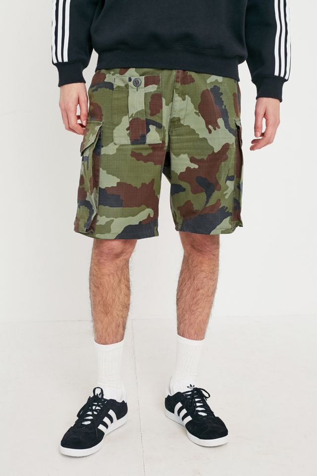 Urban Renewal Vintage Customised Camo Cargo Shorts #2