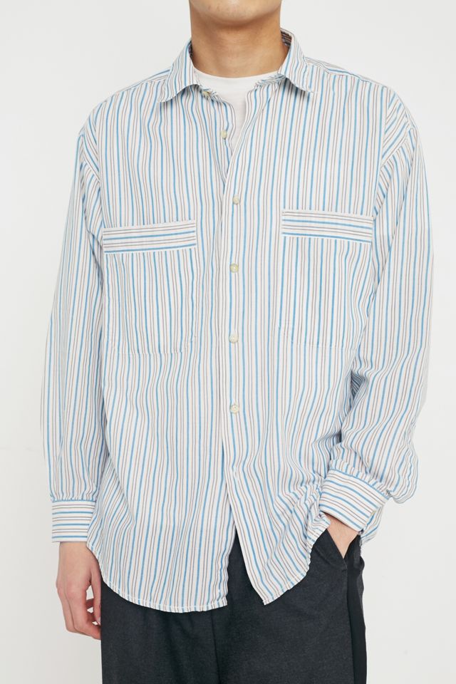 Urban Renewal Vintage Originals Striped Long-Sleeve Shirt #4