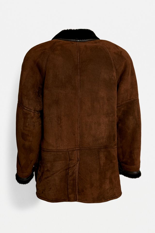 Urban Renewal One-of-a-Kind - Manteau en peau de mouton volumineux #2