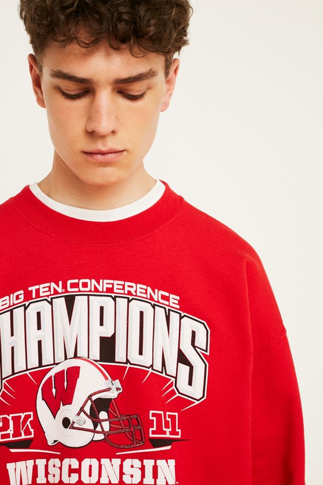 Urban Renewal Vintage Originals - Sweatshirt USA Sports rouge #3