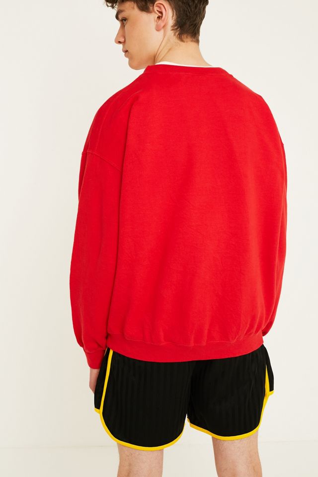 Urban Renewal Vintage Originals - Sweatshirt USA Sports rouge #4