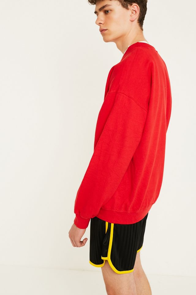 Urban Renewal Vintage Originals - Sweatshirt USA Sports rouge #5