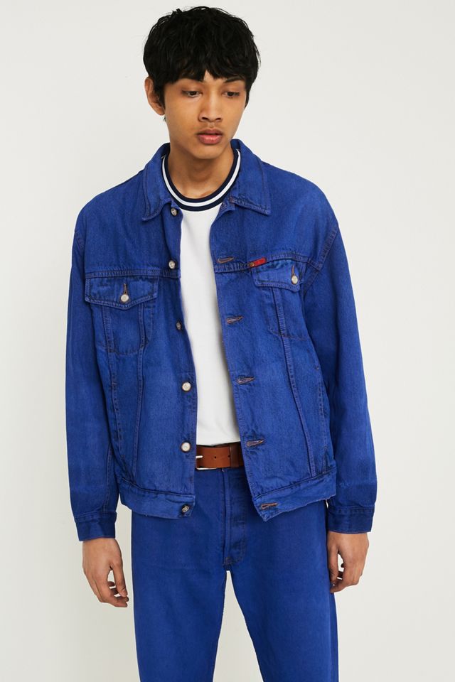 Urban Renewal Vintage Giacca Trucker in Denim Overdyed Personalizzato #1