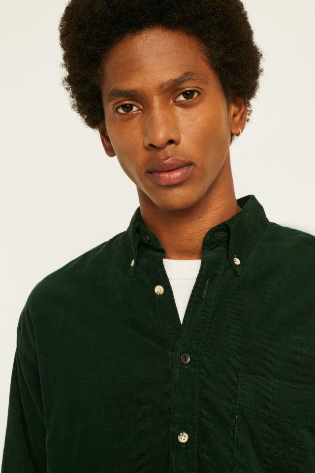 Urban Renewal Vintage Dark Green Shirt | Urban Outfitters UK