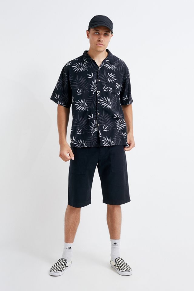 Urban Renewal Vintage Black Hawaiian Shirt #4