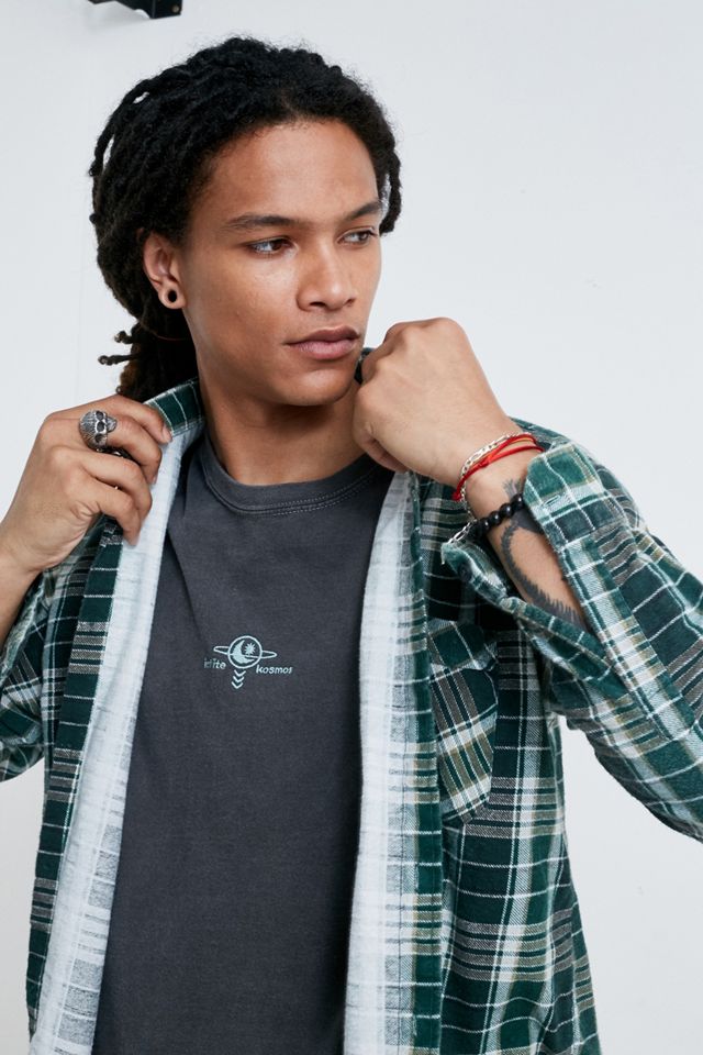 Urban Renewal Vintage Green Camicia in Flanella a Quadri #2