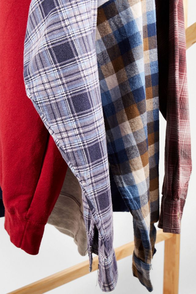 Renovación urbana rehecha a partir de su sudadera de franela empalmada vintage #3