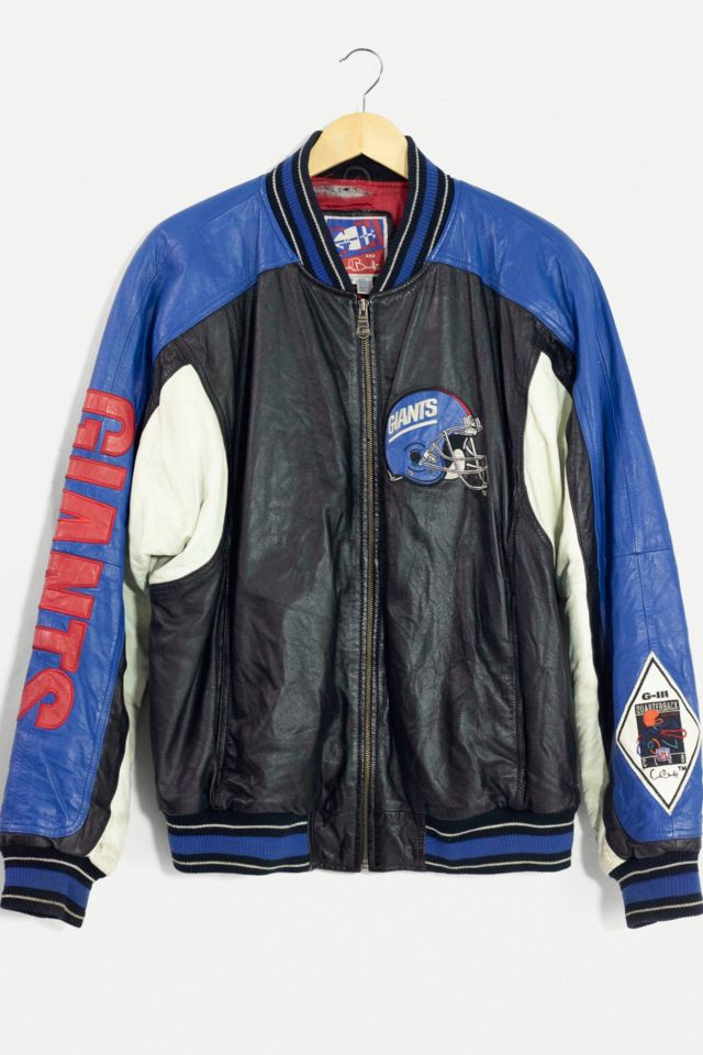 Urban Renewal One-Of-A-Kind Men's New York Giants Varsity Jacket ...