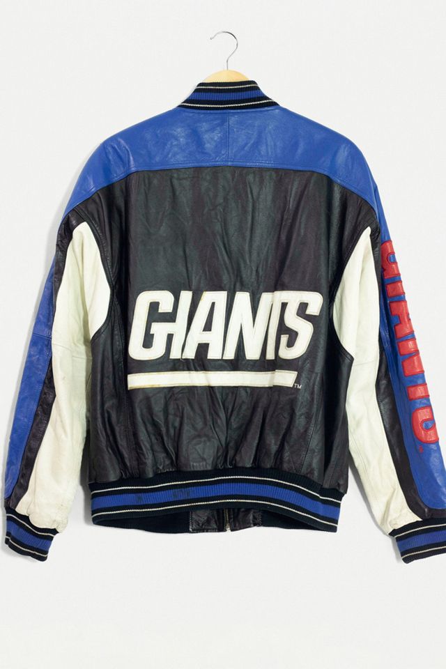 Urban Renewal One-Of-A-Kind Men's New York Giants Varsity Jacket #2
