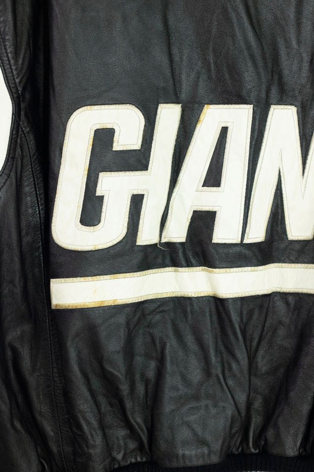 Urban Renewal One-Of-A-Kind Men's New York Giants Varsity Jacket #4