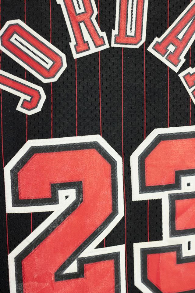 Renovación Urbana Único en Su Tipo Masculino Chicago Bulls Michael Jordan Pinstripe Jersey #3
