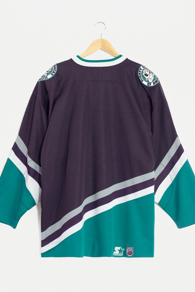 Adam Banks 99 Mighty Ducks Maillot de hockey sur glace Vert Taille S à XXXL