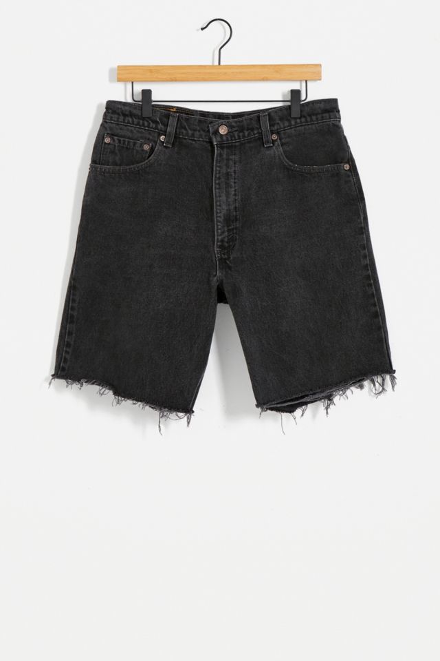 Black levi's shorts best sale