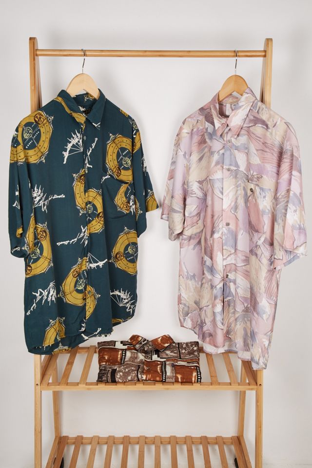 Urban Renewal Vintage Short Sleeve Patterned Shirt #2