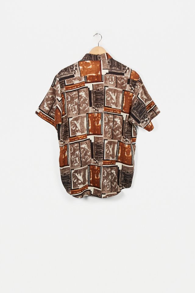 Urban Renewal Vintage Short Sleeve Patterned Shirt #3