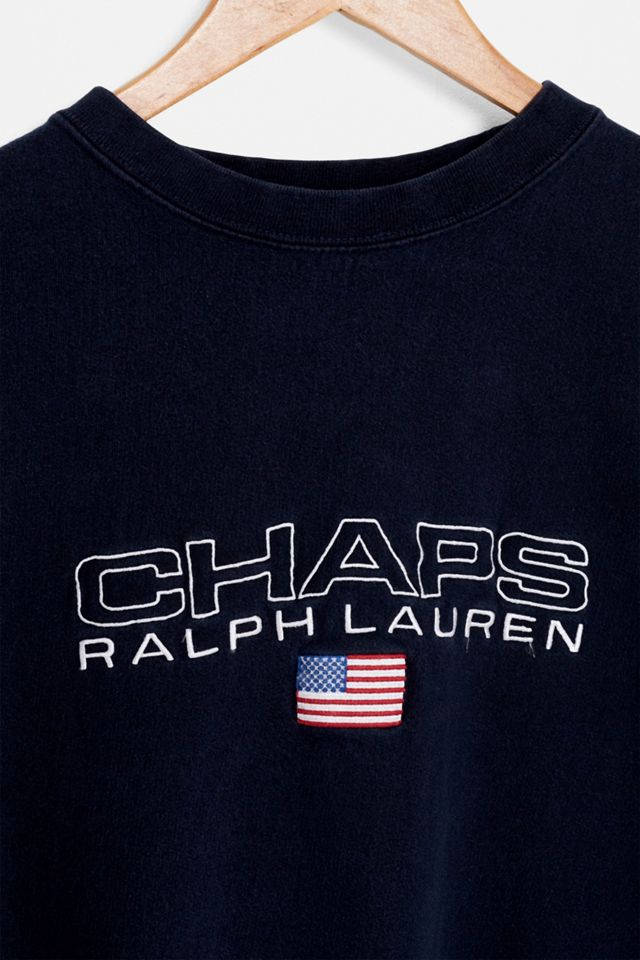 Urban Renewal One-Of-A-Kind - Sweatshirt Chaps By Ralph Lauren ras du cou #1