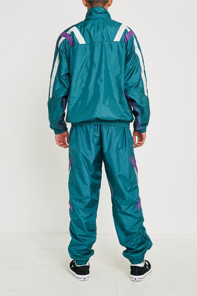 Urban Renewal Vintage One-Of-A-Kind – adidas-Trainingsanzug in Grün #1