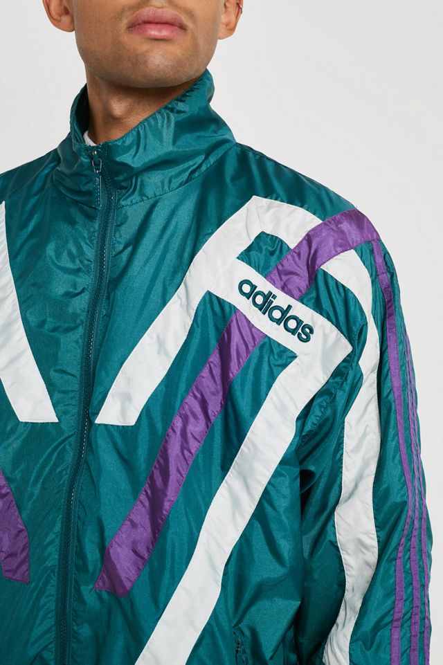 Urban Renewal Vintage One-Of-A-Kind – adidas-Trainingsanzug in Grün #2