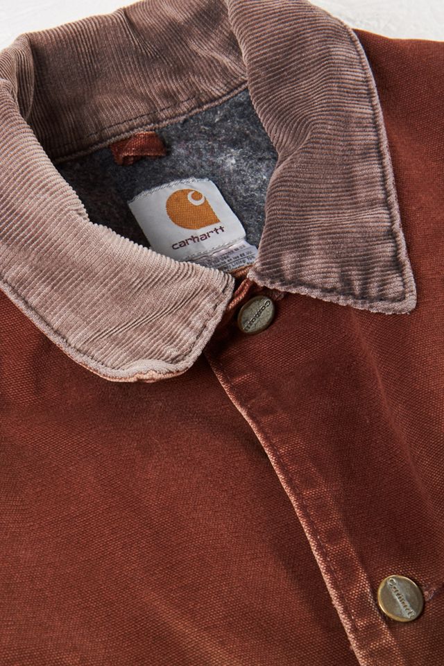 Urban Renewal One-Of-A-Kind Rust Four Pocket Jacket | Urban Outfitters UK