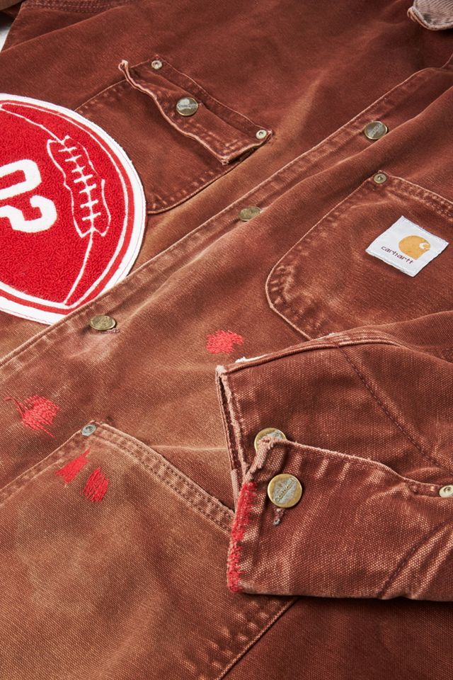 Urban Renewal One-Of-A-Kind Rust Four Pocket Jacket | Urban Outfitters UK