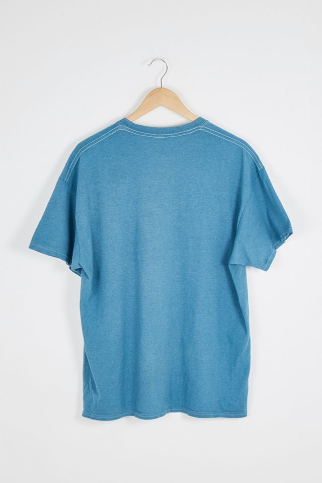 Urban Renewal Remade From Vintage - T-shirt imprimé bleu #2