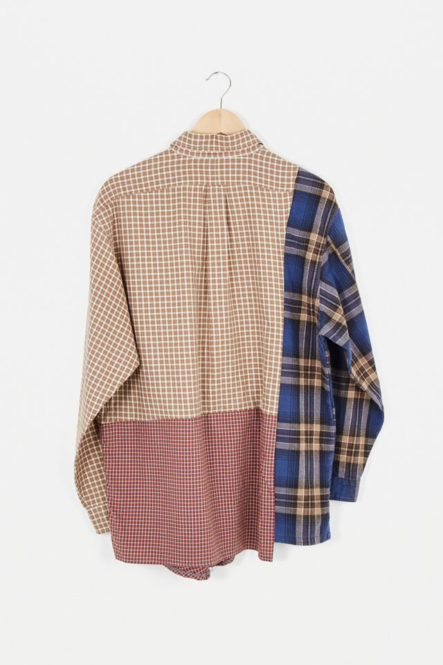 Urban Renewal Vintage - Chemise 3 empiècements marron #2