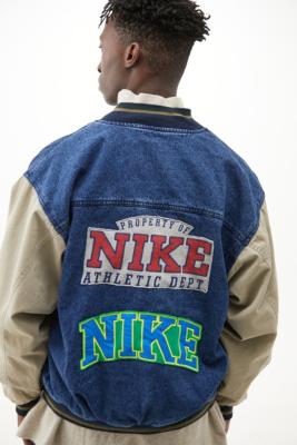 Nike deals denim jacket