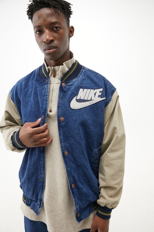 Urban Renewal One Of A Kind Veste en denim Nike style universitaire