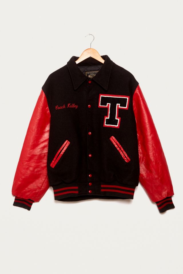 Urban letterman shop jacket