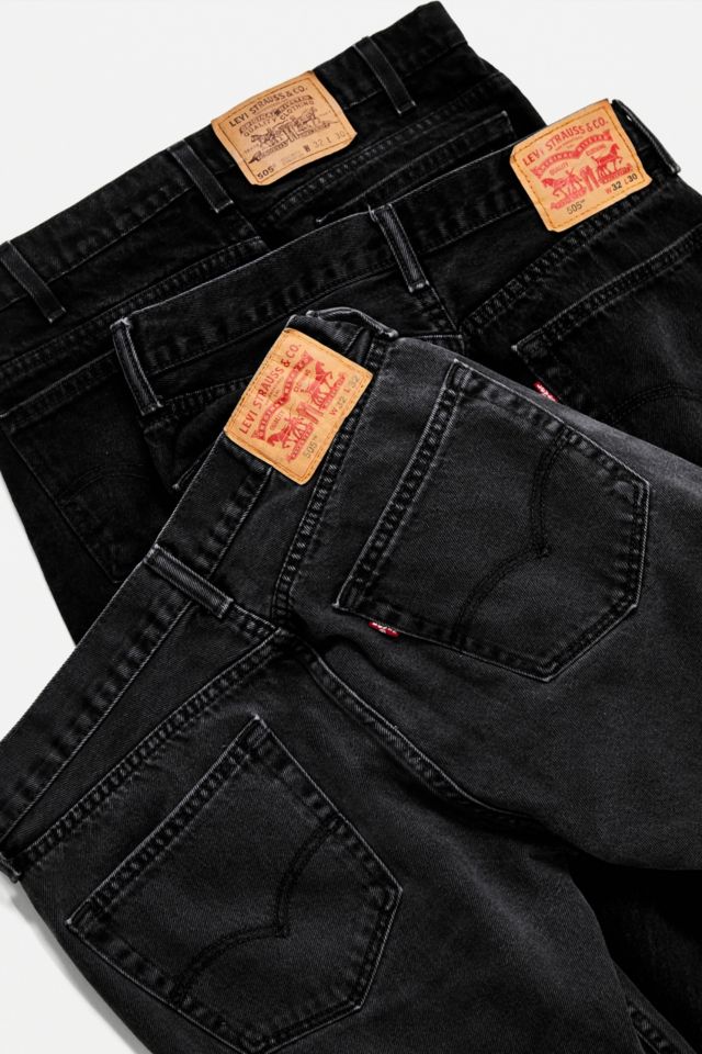 Levi's 505 sales black jeans