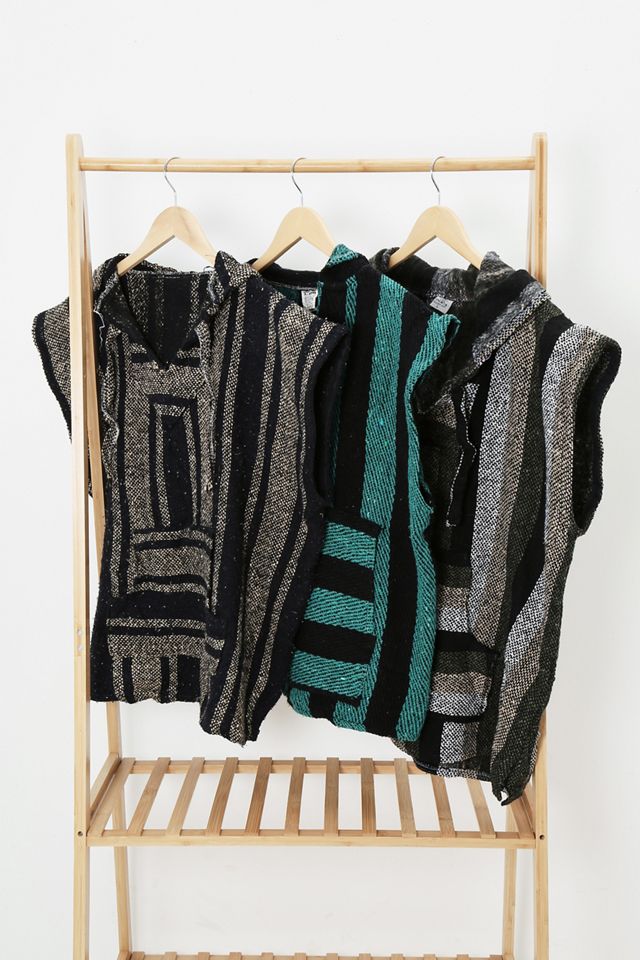 Urban Renewal Remade From Vintage Dark Sleeveless Baja Hoodie #1