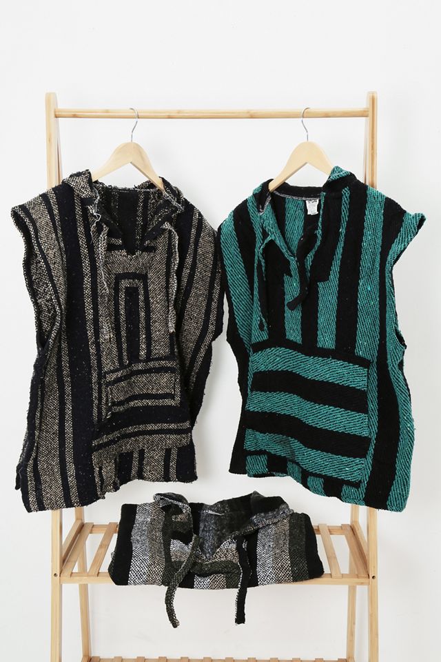 Urban Renewal Remade From Vintage Dark Sleeveless Baja Hoodie #2