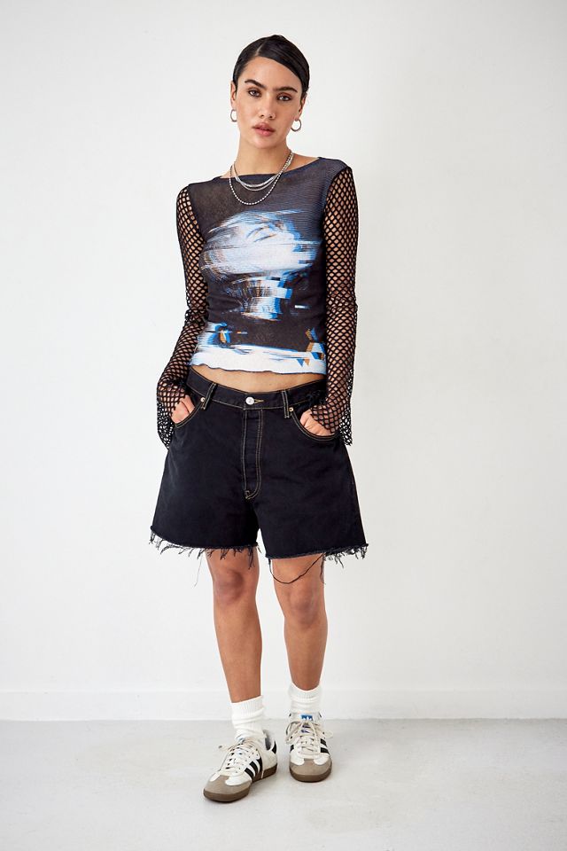Urban Renewal Vintage - Short en denim noir #2