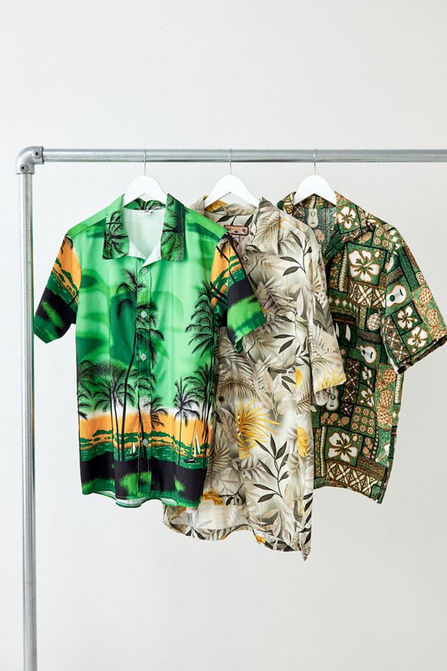 Urban Renewal Vintage - Chemise hawaïenne verte #1