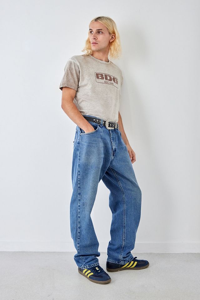 Jeans Applique Stella Lavaggio Chiaro Rifatti da Vintage Urban Renewal #6