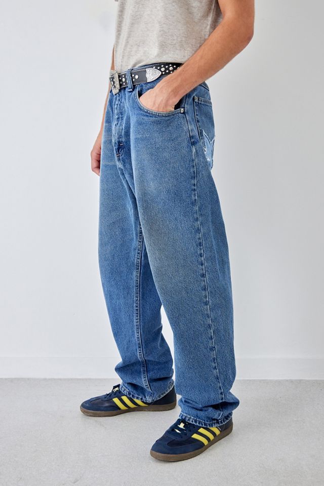Jeans Applique Stella Lavaggio Chiaro Rifatti da Vintage Urban Renewal #7