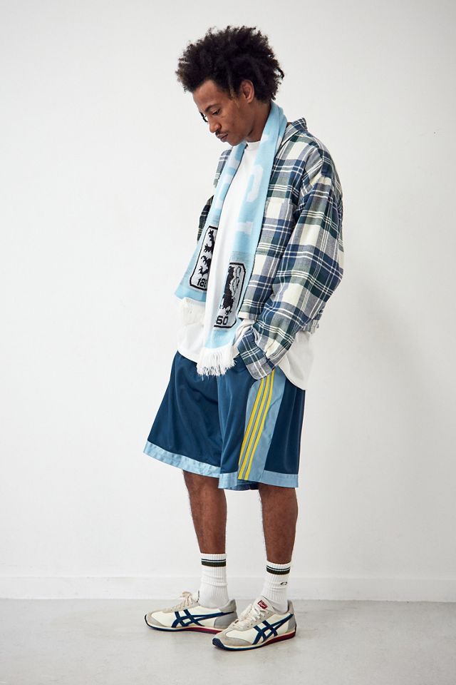 Urban Renewal Vintage Green Cropped Flannel Shirt  #2