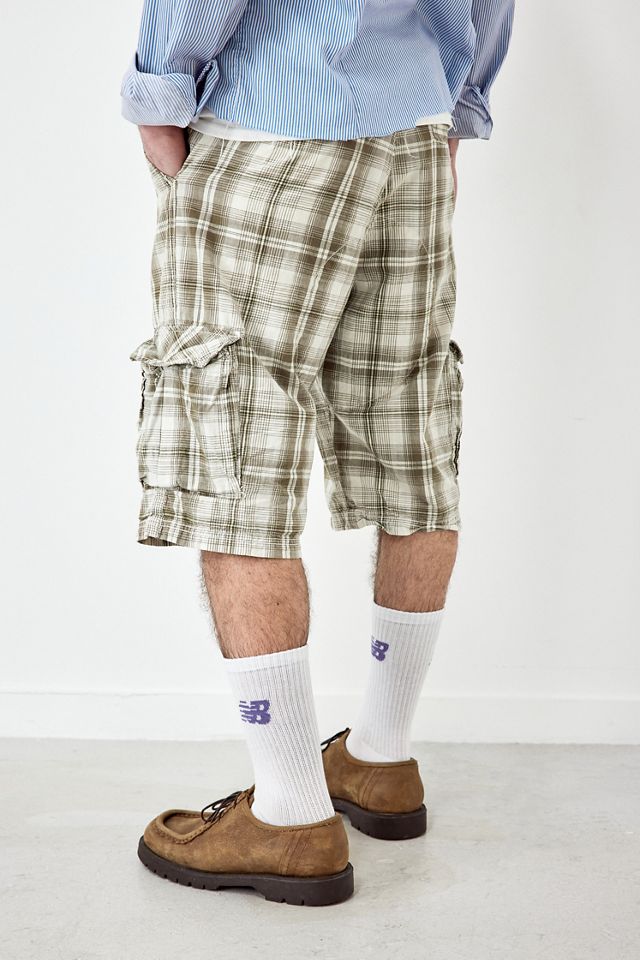 Urban Renewal Vintage - Short cargo à carreaux clairs​​​​​​​ #5