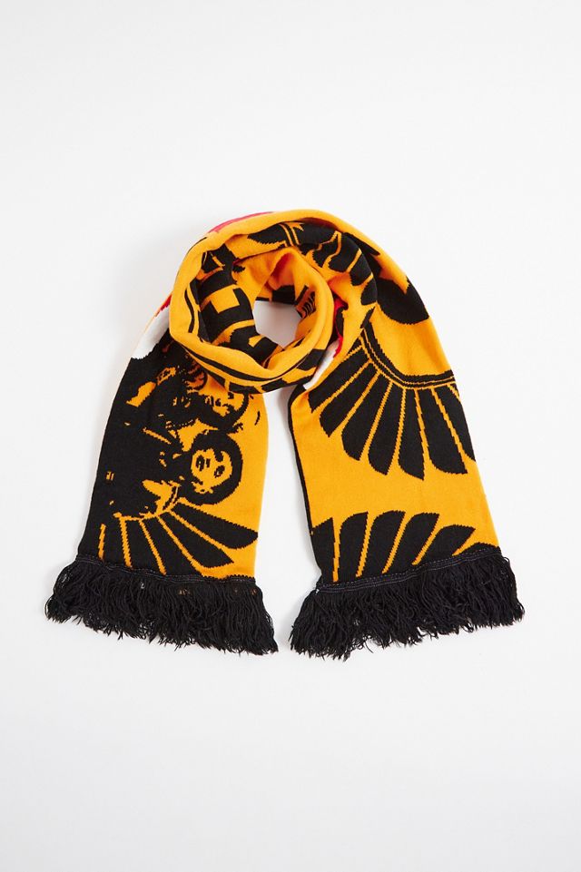 Urban Renewal Vintage Black Football Scarf #1